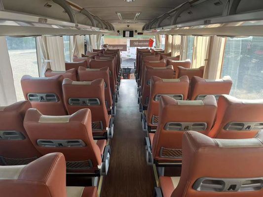 Autocars de luxe d'occasion 54 places ZK6120HQ5Y Bus d'occasion à conduite à gauche