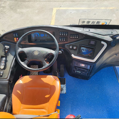 Autobus électrique d'occasion de Guangtong 46 places Autobus de voyage d'occasion produit en décembre 2017