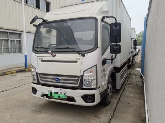 Camion de marchandises d'occasion en rangée unique BYD T5A4.5T4.03 Meter Camion léger de type boîte électrique pure