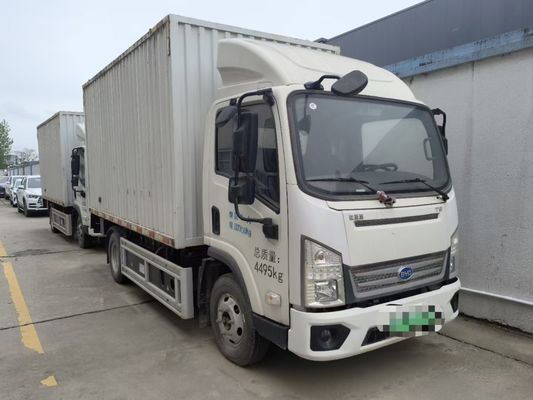 Camion de marchandises d'occasion en rangée unique BYD T5A4.5T4.03 Meter Camion léger de type boîte électrique pure