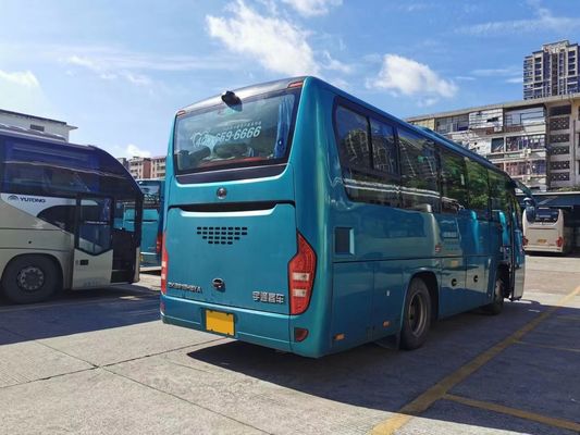 Août 2019 Autobus de luxe d'occasion 19 sièges certifié ISO