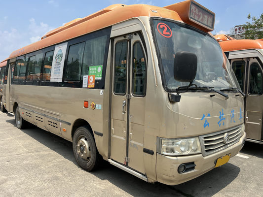 Autobus urbain d'occasion électrique de 8 m Golden Dragon 25 places pour les transports en commun
