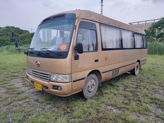 King Long Used 23 sièges Autobus fiable de seconde main Monoplace modèle à gauche