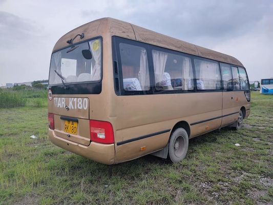 King Long Used 23 sièges Autobus fiable de seconde main Monoplace modèle à gauche