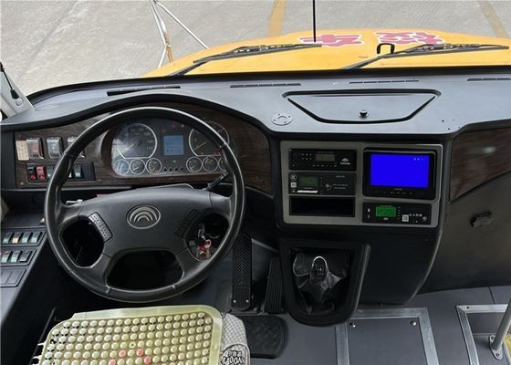 YuTong 46 sièges Autobus scolaire rénové Transmission manuelle jaune