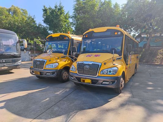 34 sièges YuTong bus scolaire d'occasion carburant diesel avec moteur V6
