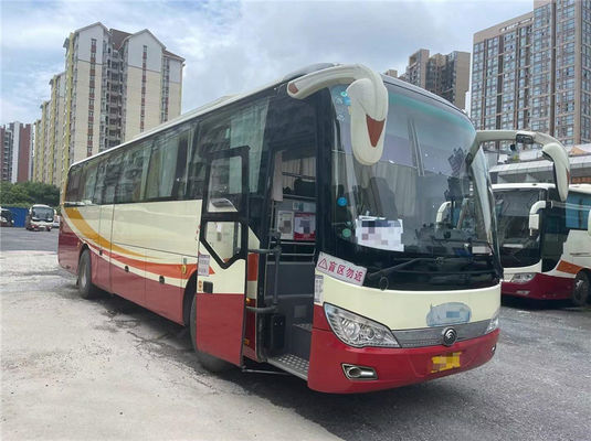 46 sièges Autobus Yutong d'occasion Euro 5 Diesel à transmission manuelle Autobus d'occasion