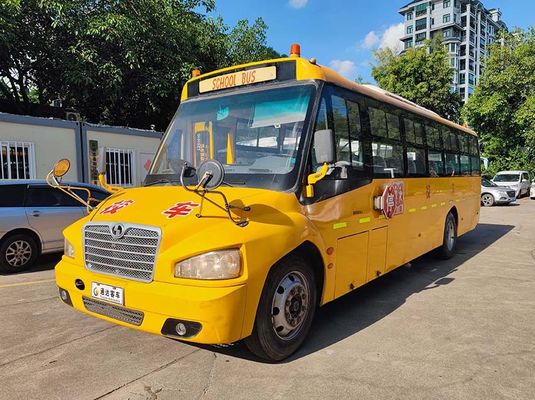 Les bus scolaires d'occasion de Shaolin 56 places LHD Position de direction avec boîte de vitesses manuelle