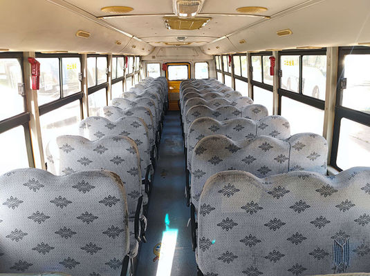 Les bus scolaires d'occasion de Shaolin 56 places LHD Position de direction avec boîte de vitesses manuelle