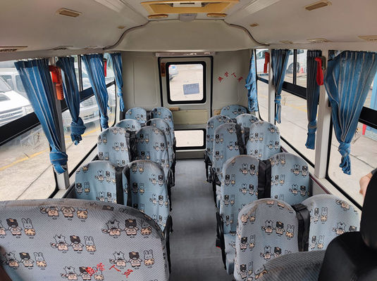 Autobus scolaire d'occasion de Dongfeng 19 sièges avec carburant diesel Euro 4 norme d'émission