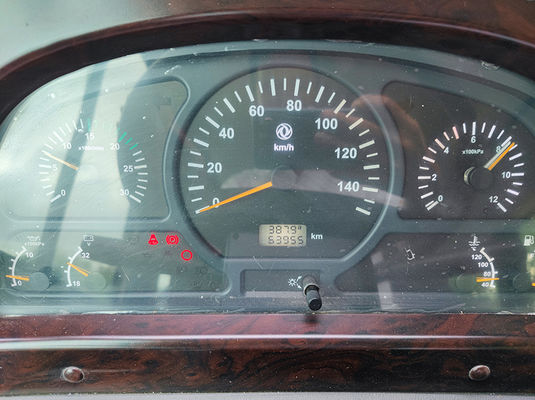 Diesel Euro 4 Autobus scolaire retraité Dongfeng 56 sièges Autobus scolaire jaune