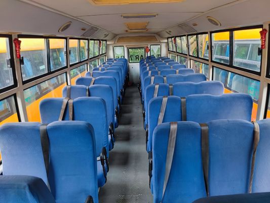 Changan 51 sièges Autobus scolaire d'occasion 80 km/h Vitesse maximale Norme d'émission Euro 4