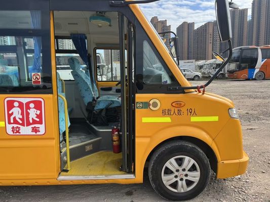 Wuling 19 sièges Autobus scolaire d'occasion Benzine Carburant Autobus scolaire rénové