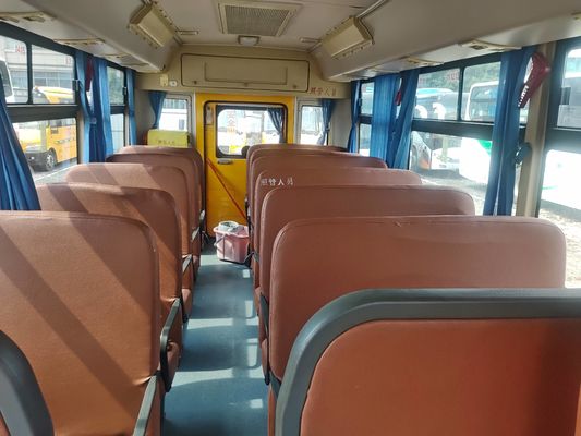 ShenLong 31 sièges Autobus scolaire rénové LHD Autobus scolaire d'occasion À vendre