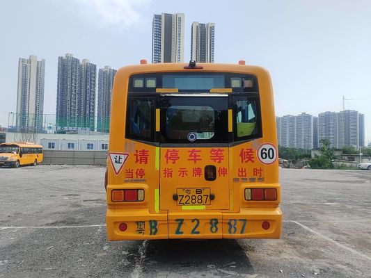 ShenLong 31 sièges Autobus scolaire rénové LHD Autobus scolaire d'occasion À vendre