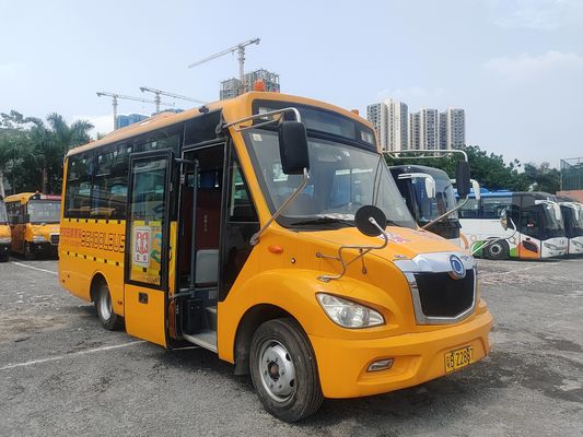 ShenLong 31 sièges Autobus scolaire rénové LHD Autobus scolaire d'occasion À vendre