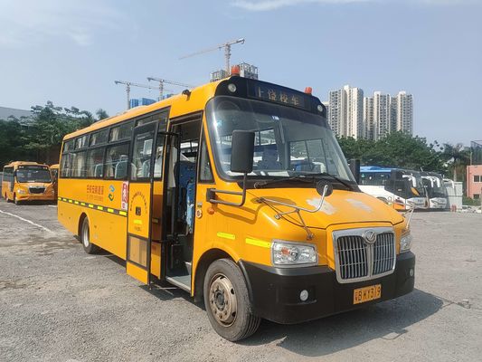 Shangrao 51 sièges Old School Bus 80 km/h Vitesse maximale Euro 4 Norme d'émission