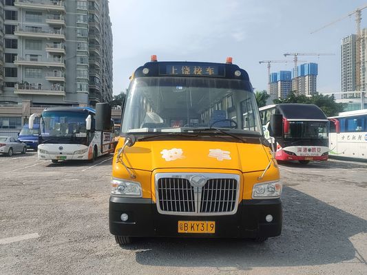 Shangrao 51 sièges Old School Bus 80 km/h Vitesse maximale Euro 4 Norme d'émission