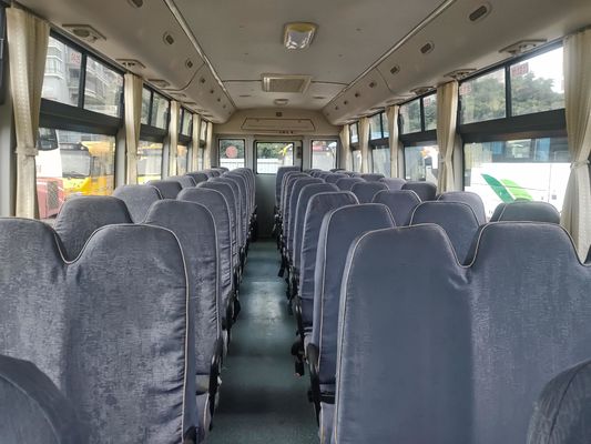 Shang Rao Autobus d'occasion 52 places LHD Position de direction Diesel Autobus scolaires prédétenus