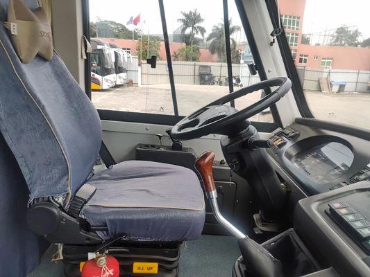 Shang Rao Autobus d'occasion 52 places LHD Position de direction Diesel Autobus scolaires prédétenus