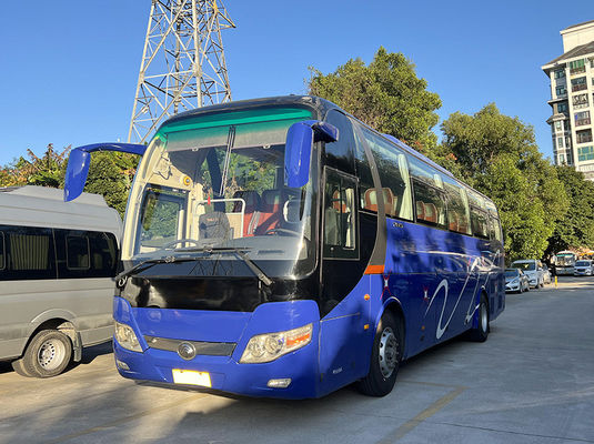 Bus bleu d'occasion 51 places Norme d'émission Euro 4