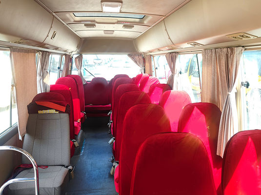 23 sièges Toyota Coaster Autobus touristique d'occasion avec transmission manuelle