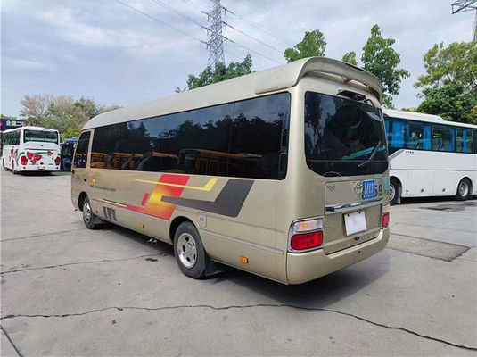 Minibus Toyota Coaster de seconde main de 11 places avec transmission manuelle