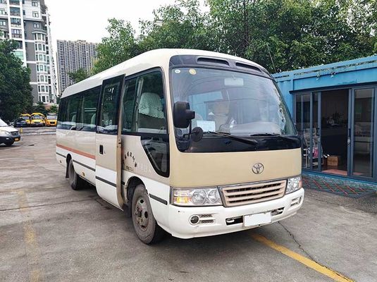 Autobus à vapeur d'essence 23 sièges Autobus en propriété ISO approuvé