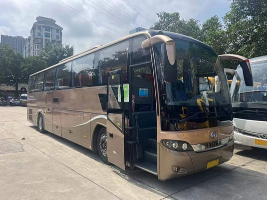 Diesel manuel Higer Autobus de luxe d'occasion 47 sièges avec position de direction LHD