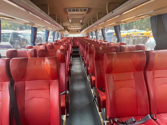 Diesel manuel Higer Autobus de luxe d'occasion 47 sièges avec position de direction LHD