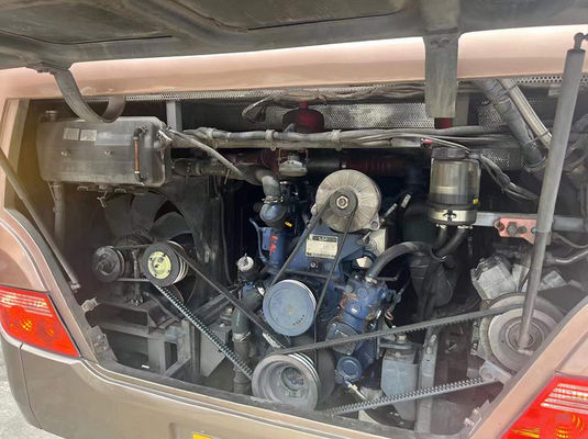 Diesel manuel Higer Autobus de luxe d'occasion 47 sièges avec position de direction LHD