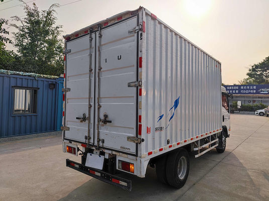 Manuel blanc Vans de fret pré-propriété Diesel Isuzu Vans de fret usagés Box Truck