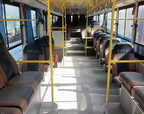 93/37 sièges Autobus Yutong d'occasion Autobus de ville Cng moteur