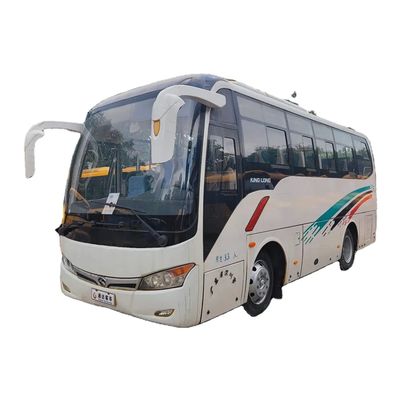 Autobus commerciaux d'occasion à haute performance équipés de carburant diesel à 2 portes et de climatisation