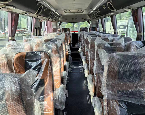 Autobus d'occasion avec une cylindrée de 8300 ml ShenLong 10m 36 places SLK6102 RHD Autobus au GNC
