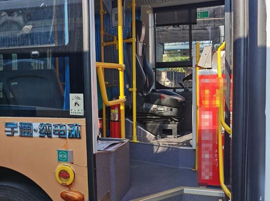 Autobus de transport électrique Yutong 69km/h Autobus de ville en propriété avec conduite à gauche