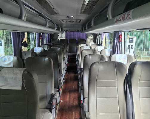 YTM280-CV4-H Autobus électrique à moteur utilisé Autobus 33 places Coach Autobus touristiques d'occasion