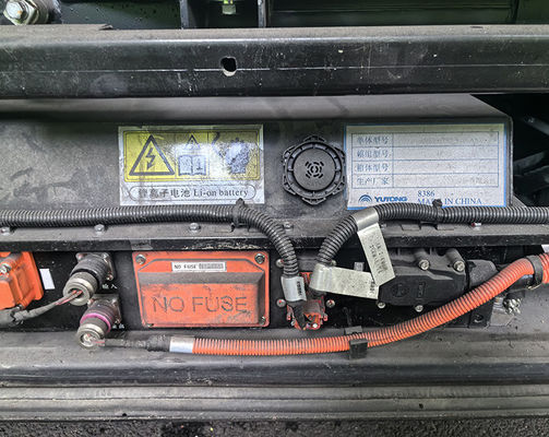 YTM280-CV4-H Autobus électrique à moteur utilisé Autobus 33 places Coach Autobus touristiques d'occasion