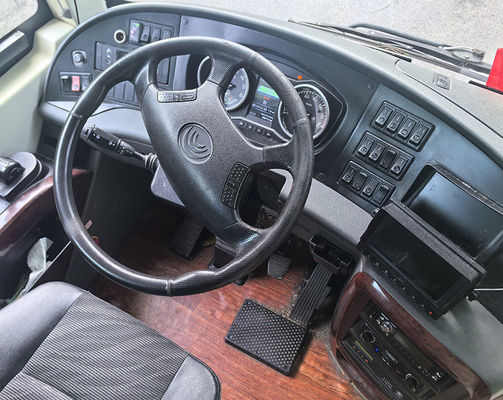 YTM280-CV4-H Autobus électrique à moteur utilisé Autobus 33 places Coach Autobus touristiques d'occasion