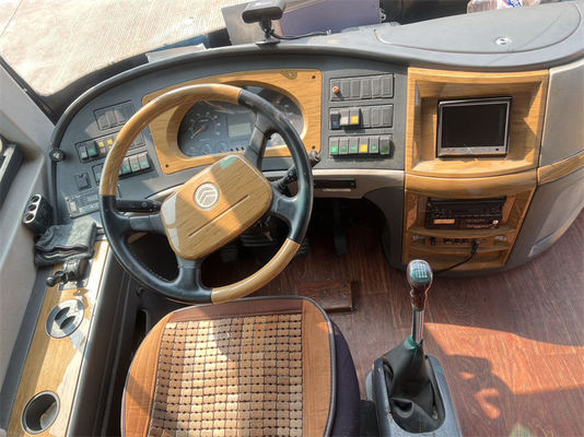 Autobus touristique d'occasion 55 places 12m bus d'occasion diesel euro 3 bus d'occasion de luxe pour la Chine