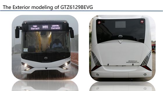 Nouveau bus électrique de la ville 12 mètres Citybus LHD Electric City Bus Zonson Bus