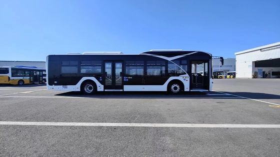 30 sièges EV City Bus Zonson 12m LHD Bus pour 2 passagers porte kilométrage