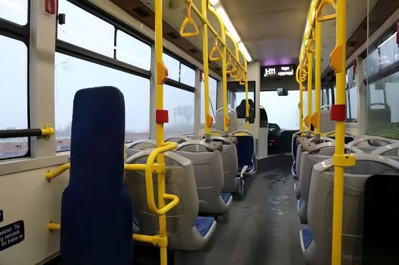30 sièges EV City Bus Zonson 12m LHD Bus pour 2 passagers porte kilométrage