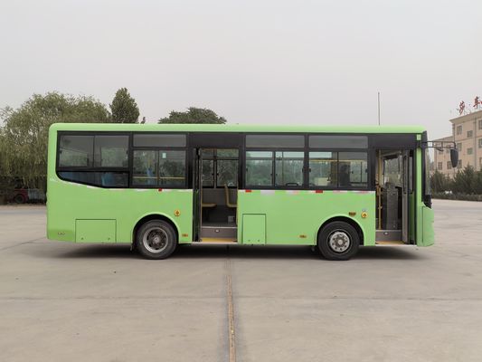 2017 Yutong 8 mètres LHD bus urbain d'occasion avec conception en 2 étapes et 3800 ml de déplacement