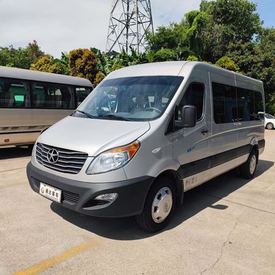 JAC minibus d'occasion 14 places camionnette de voyageurs d'occasion avec norme d'émission Euro 6 et base de roue 3570 mm