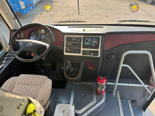 36 sièges moteur diesel jaune LHD ZK6669DX7 Uesd bus scolaire fabriqué en Chine
