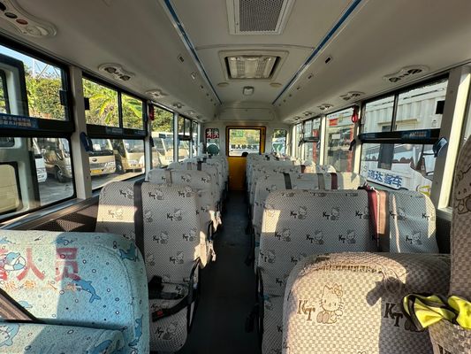 36 sièges moteur diesel jaune LHD ZK6669DX7 Uesd bus scolaire fabriqué en Chine