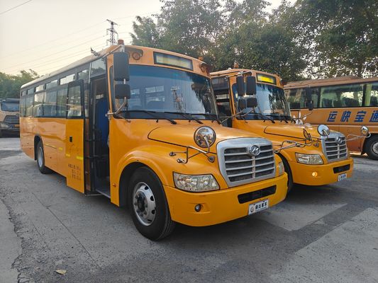 56 sièges moteur diesel LHD KLQ6106XQE4 Uesd bus scolaire fabriqué en Chine