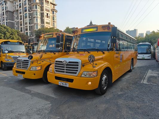 56 sièges moteur diesel LHD KLQ6106XQE4 Uesd bus scolaire fabriqué en Chine