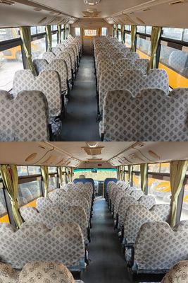 56 sièges moteur diesel LHD KLQ6106XQE4 Uesd bus scolaire fabriqué en Chine